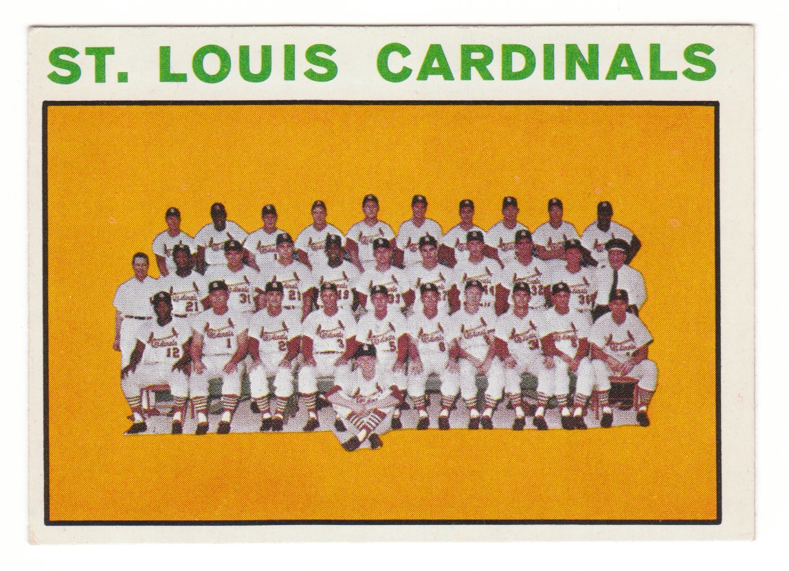 #87 St. Louis Cardinals | The 1964 Topps Blog